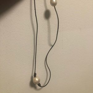 Pearl rope necklace